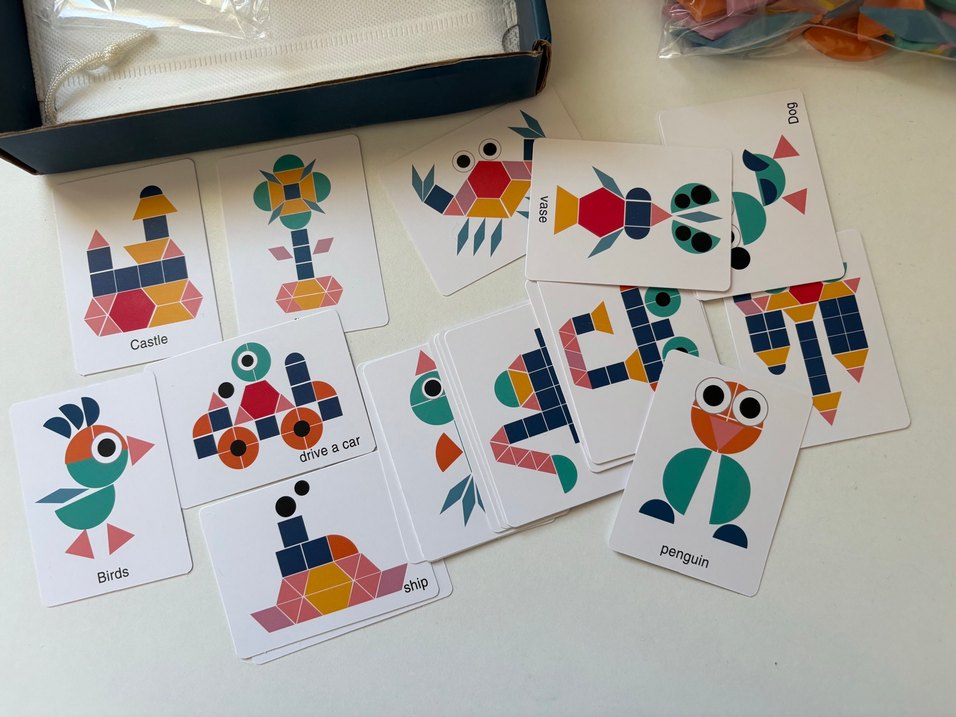 Diikamiok 180 Parça Çok Renkli Çocuk Yapbozu - Görsel 3