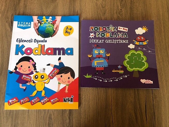 Kodlama aktivite kitapları