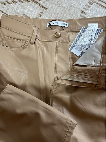 Zara Zara deri pantolon sıfır