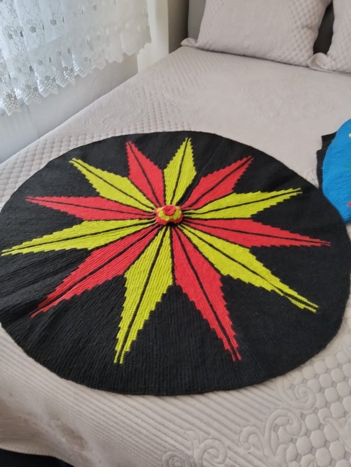 Nakışlı Mor Çocuk Örtüsü tane fiyatı. - Görsel 3