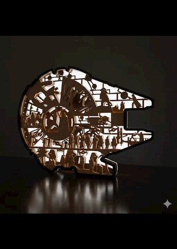 Star wars masa lambası
