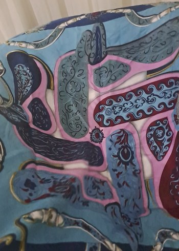 Armine Zincir Detaylı Çok Renkli Bohem Kadın esarp