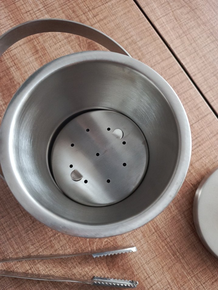 çelik buz kovası - Görsel 3