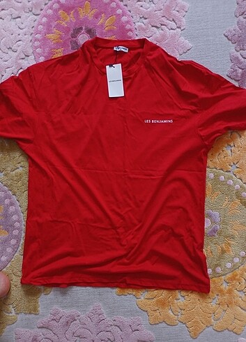 Les Benjamins Oversize T-shirt Kırmızı