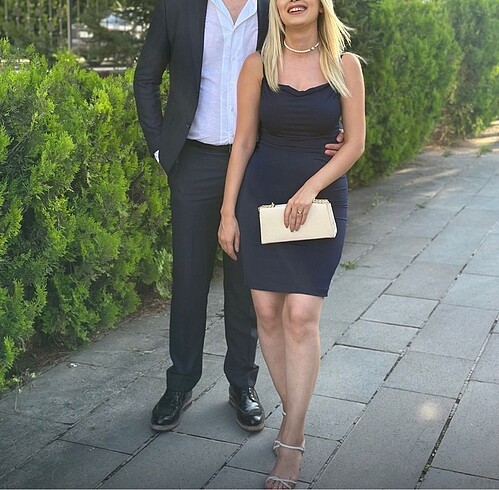 Trendyol & Milla Lacivert elbise