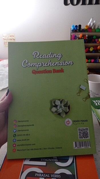  Deniz Pınar Reading Compeehension Question Bank