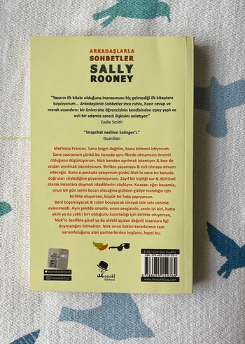 Beden Arkadaşlarla Sohbetler - Sally Rooney