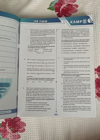 TYT Kamp Tam Tekrar Soru Kitabı