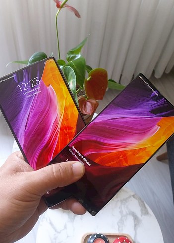 xiaomi mi mix iki adet ekran (mi mix)
