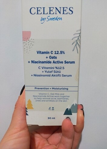 Sivilce ve leke karşıtı serum 