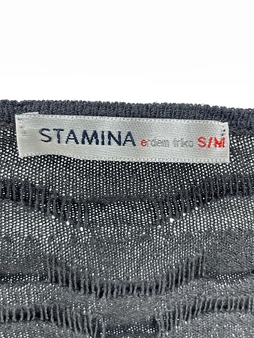 s Beden gri Renk Stamina Bluz %70 İndirimli.
