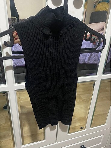 yarım boğazlı çok esnek crop