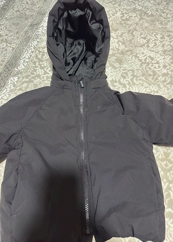 ZARA Kürklü kız Çocuk Mont - Görsel 3