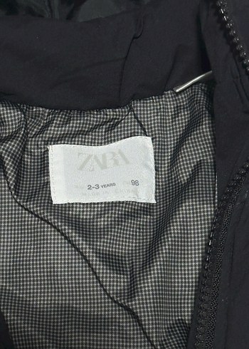 ZARA Kürklü kız Çocuk Mont - Görsel 2