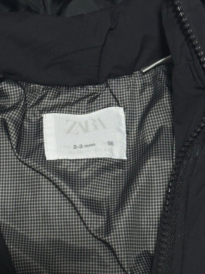 ZARA Kürklü kız Çocuk Mont - Görsel 2