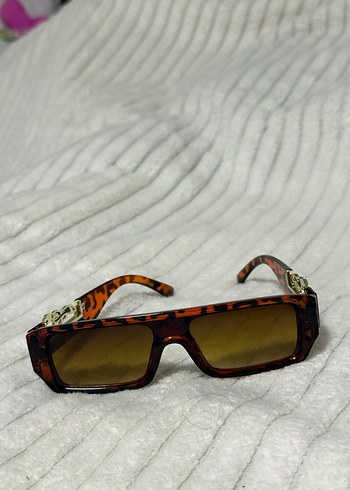 Kahverengi Tokalı Kadın Güneş Gözlüğü - Görsel 2
