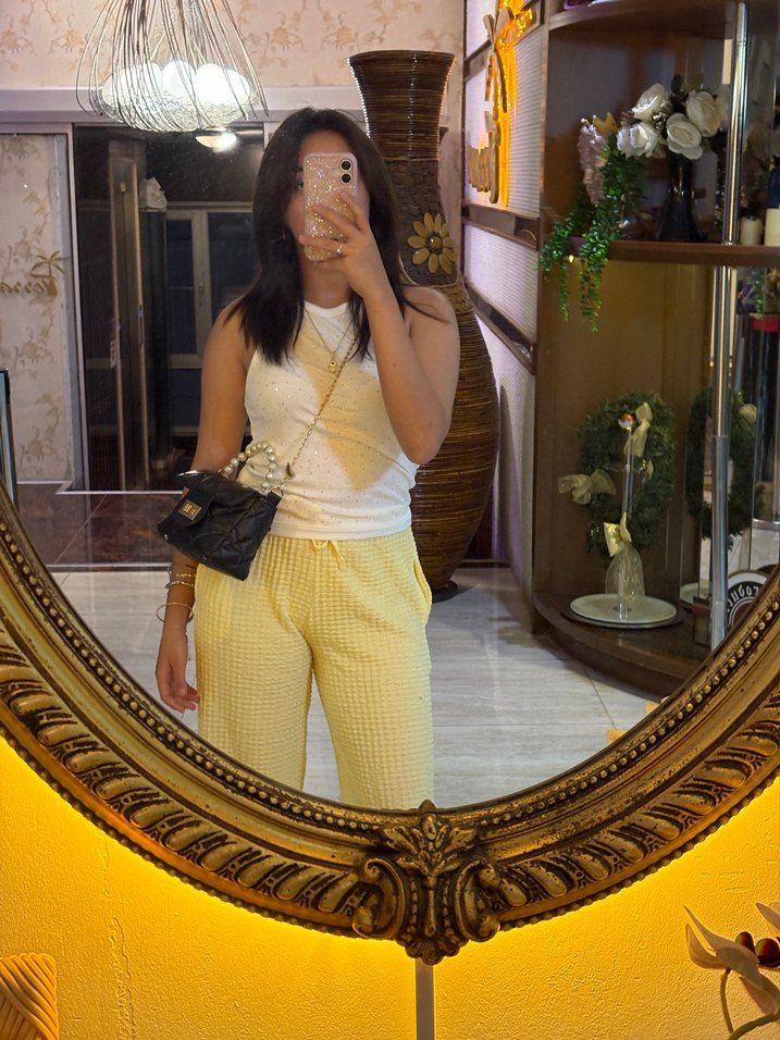 Sarı pantolon - Görsel 2