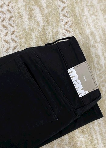 Mavi Siyah Mom Jeans - Görsel 2