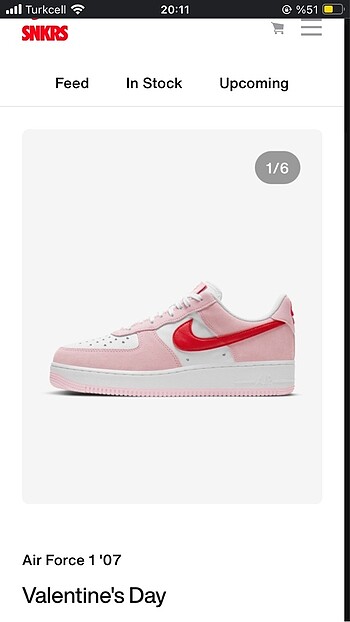 kadın nike air force