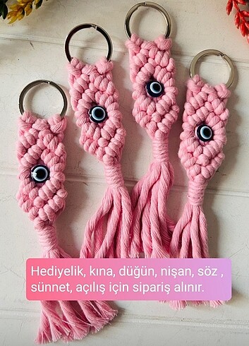 Makrome Anahtarlık 