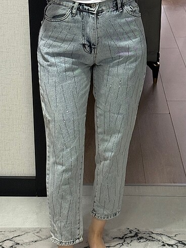 taşlı jean