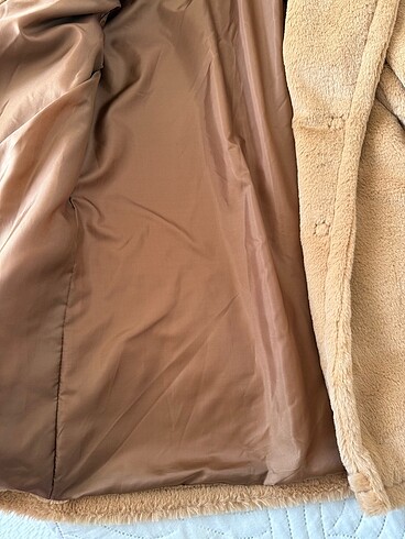 defacto peluş mont - Görsel 4