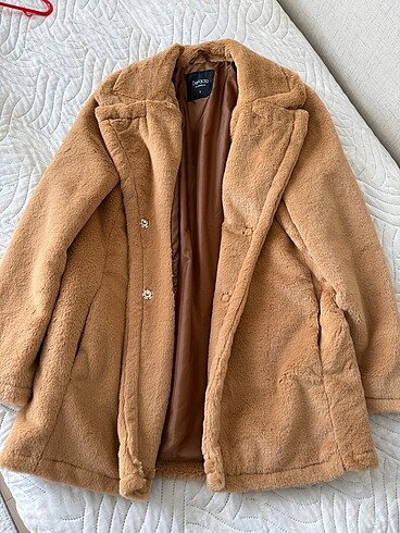 defacto peluş mont - Görsel 2