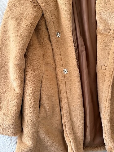 defacto peluş mont - Görsel 3