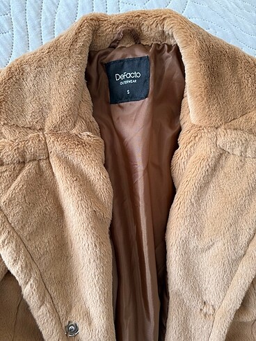 defacto peluş mont - Görsel 6