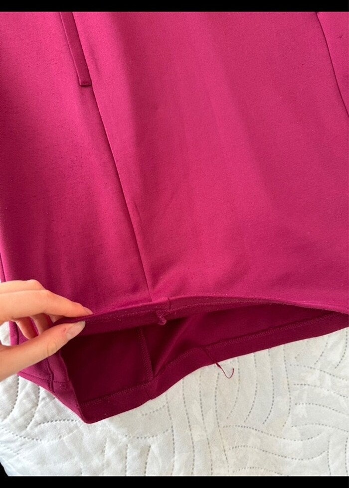 defacto dantel detaylı elbise - Görsel 4