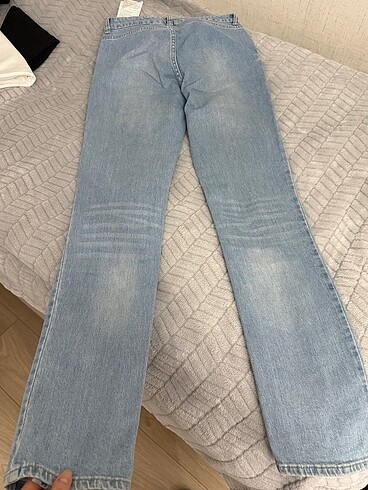 bershka orta bel jean - Görsel 6