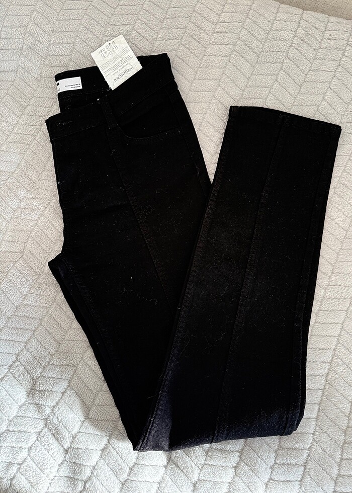 bershka orta bel jean - Görsel 3