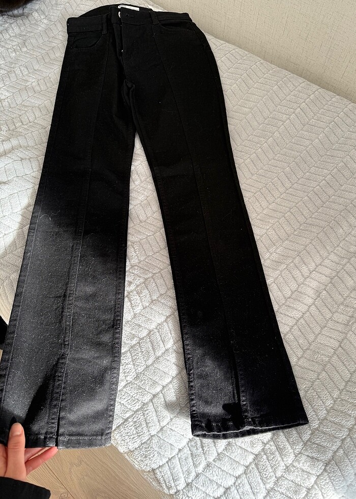 bershka orta bel jean - Görsel 4