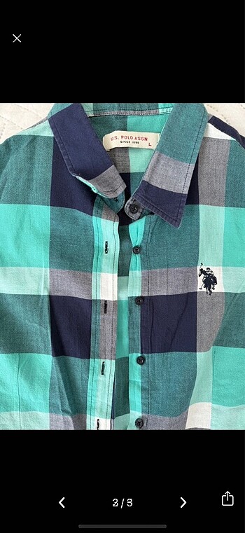 USPOLO slim fit gömlek - Görsel 2