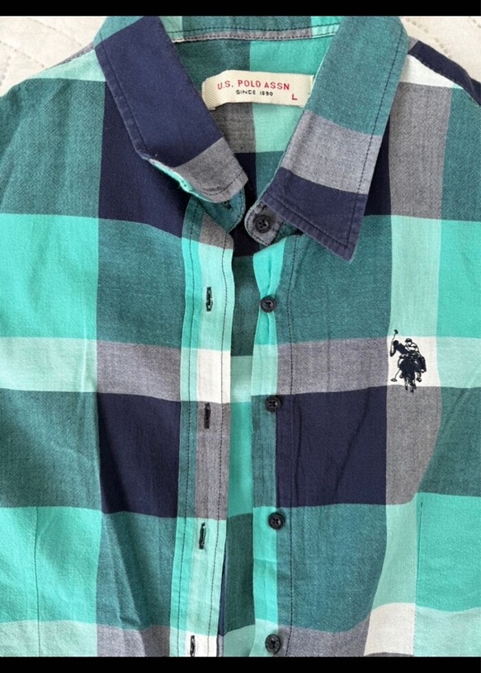 USPOLO slim fit gömlek - Görsel 2