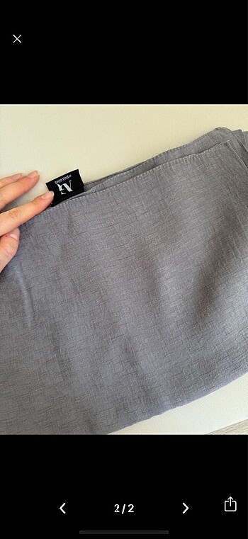 ayşegül güneş gri şal - Görsel 2