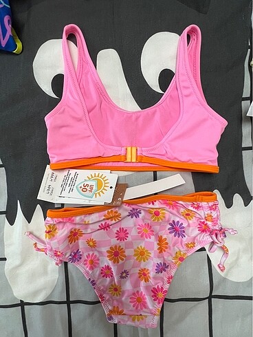 10 Yaş Beden pembe Renk 9-10 yaş penti bikini