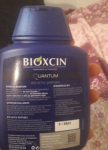 Beden Orjinal eczaneden alındı kullanilmadi