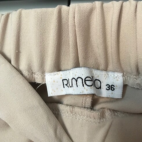 s Beden ten rengi Renk Kumaş pantolon