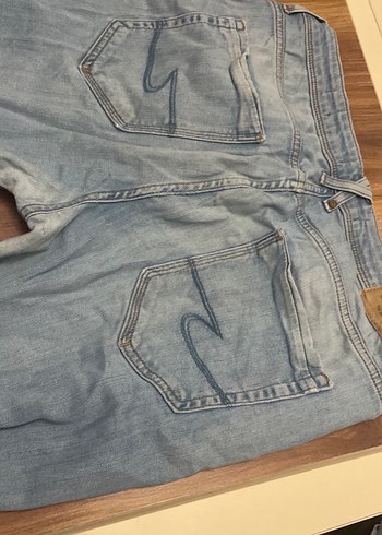 Gevşek Kesim Midi Kot Pantolon - Görsel 3