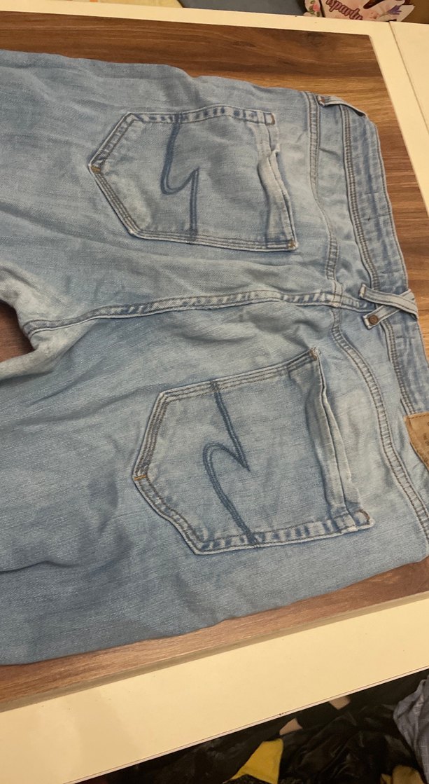 Gevşek Kesim Midi Kot Pantolon - Görsel 3