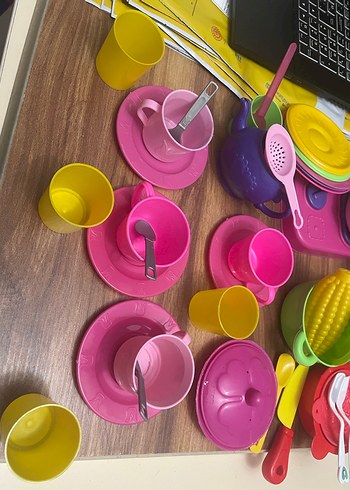 Renkli Oyuncak Mutfak Seti - Görsel 10