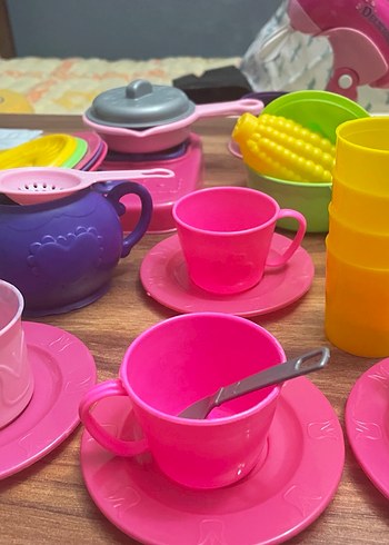 Renkli Oyuncak Mutfak Seti - Görsel 11