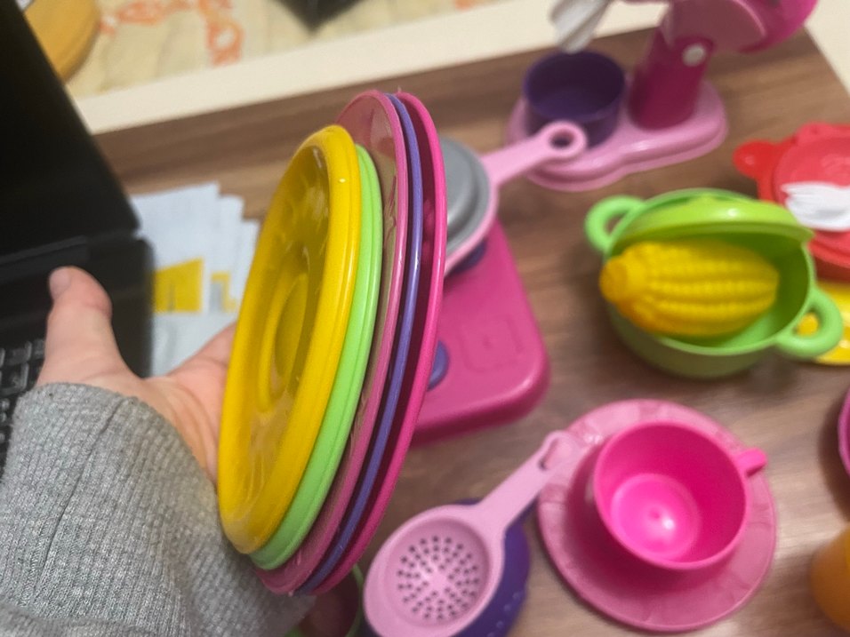 Renkli Oyuncak Mutfak Seti - Görsel 3