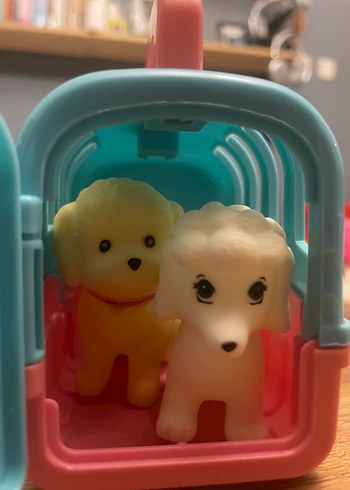 Pastel Pembe Taşınabilir Oyuncak Köpekler - Görsel 3