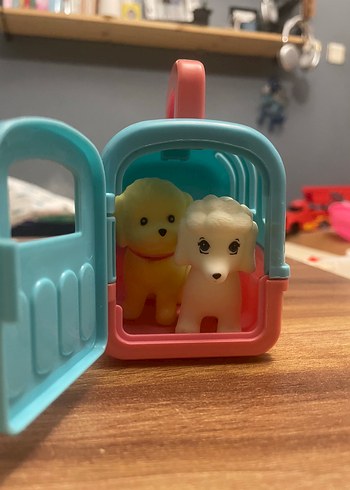 Pastel Pembe Taşınabilir Oyuncak Köpekler - Görsel 2