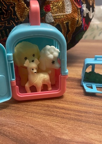 Pastel Pembe Taşınabilir Oyuncak Köpekler - Görsel 7