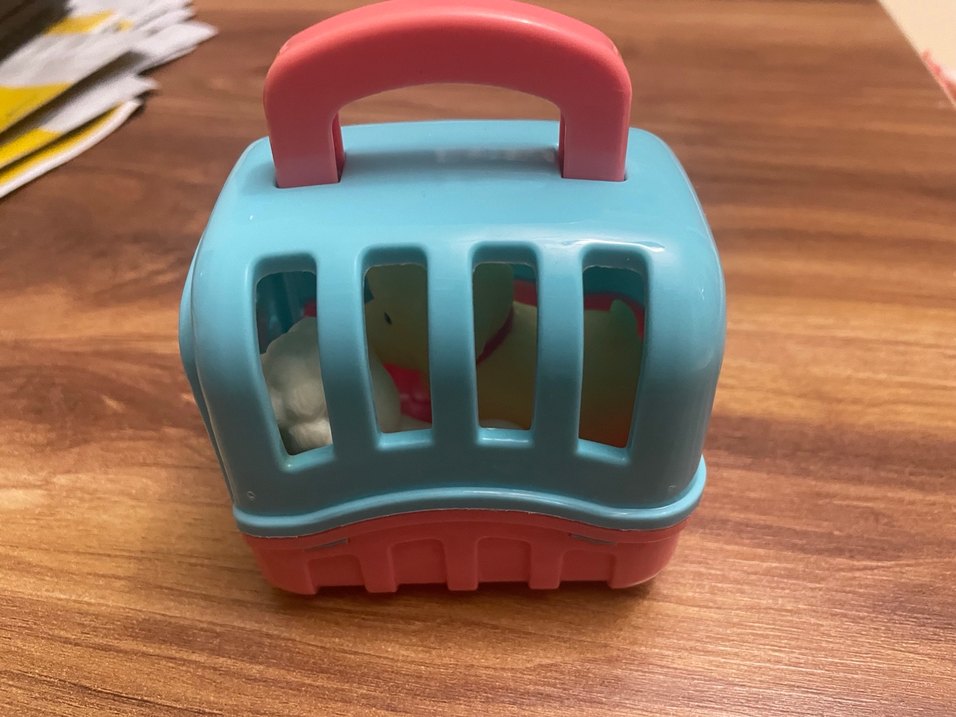 Pastel Pembe Taşınabilir Oyuncak Köpekler - Görsel 4