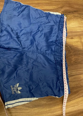 Mavi Adidas Mini Spor Şort - Görsel 4