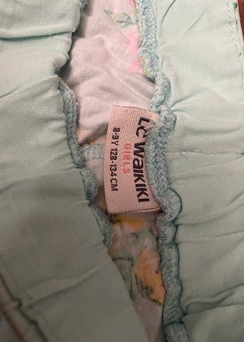 Çiçek Desenli Bohem Kız Şort - Görsel 3